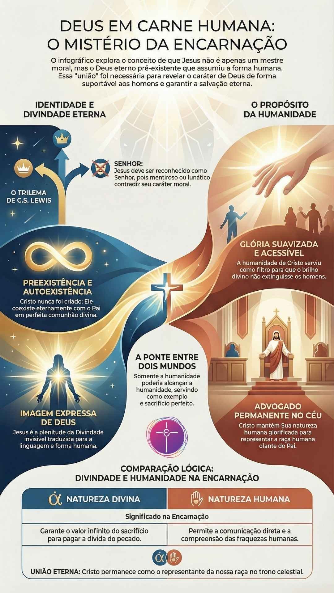 O Mistério Da Encarnação: Deus Em Carne Humana Por Que a Humanidade Era Necessária?