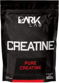 Creatina Pura 500g Dark Lab Monohidratada 100% de Pureza, Sem Sabor