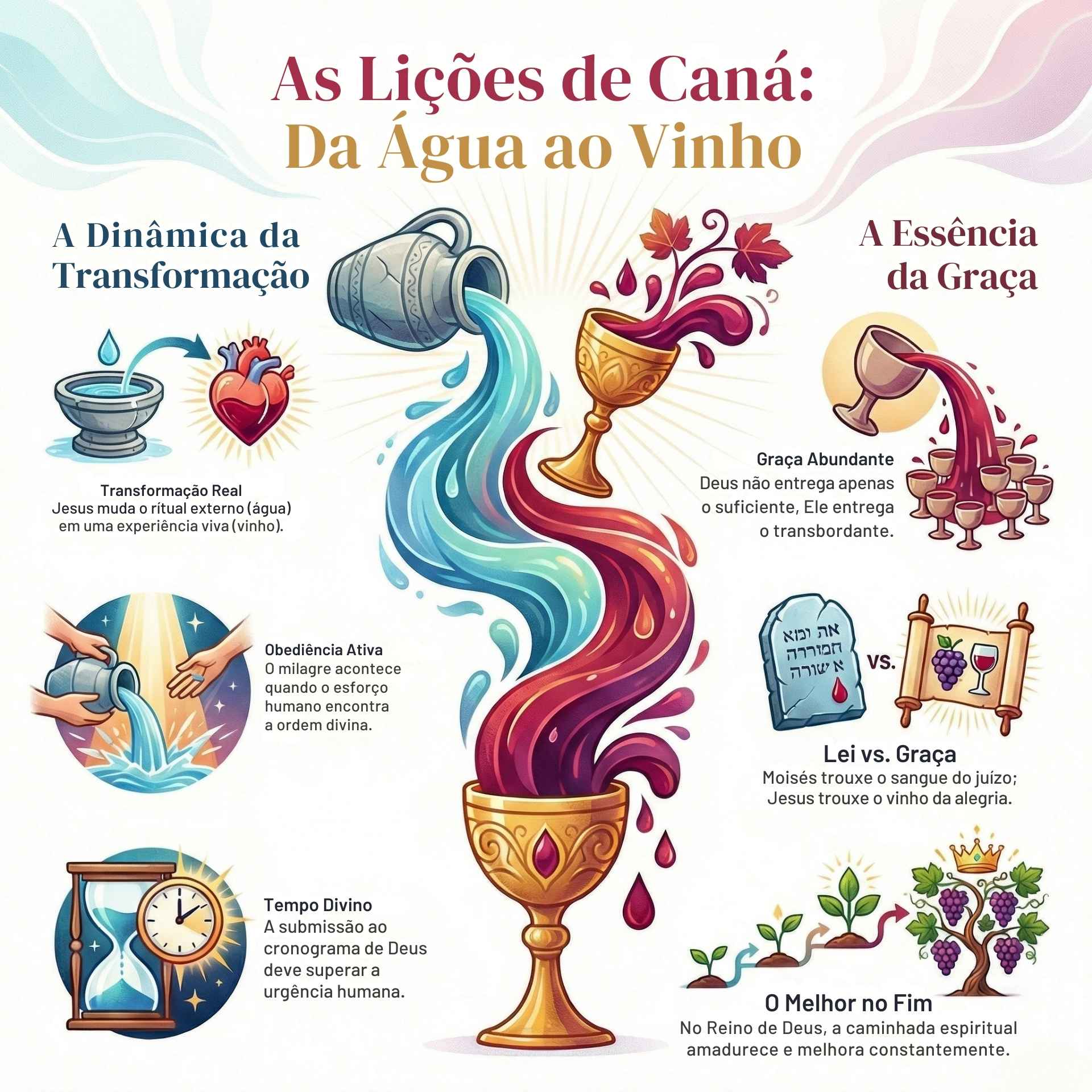 🍷 7 Lições Profundas Do Primeiro Milagre De Jesus 🍷 7 Lições Profundas do Primeiro Milagre de Jesus