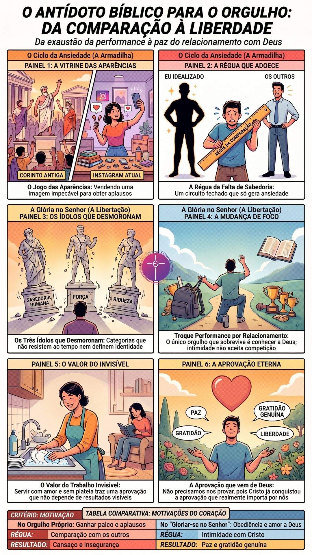 Glorie-se no Senhor: o antídoto bíblico para o orgulho