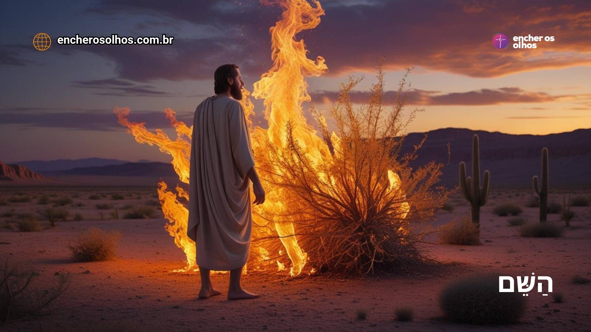 O Chamado de Moisés: Lições da Sarça Ardente