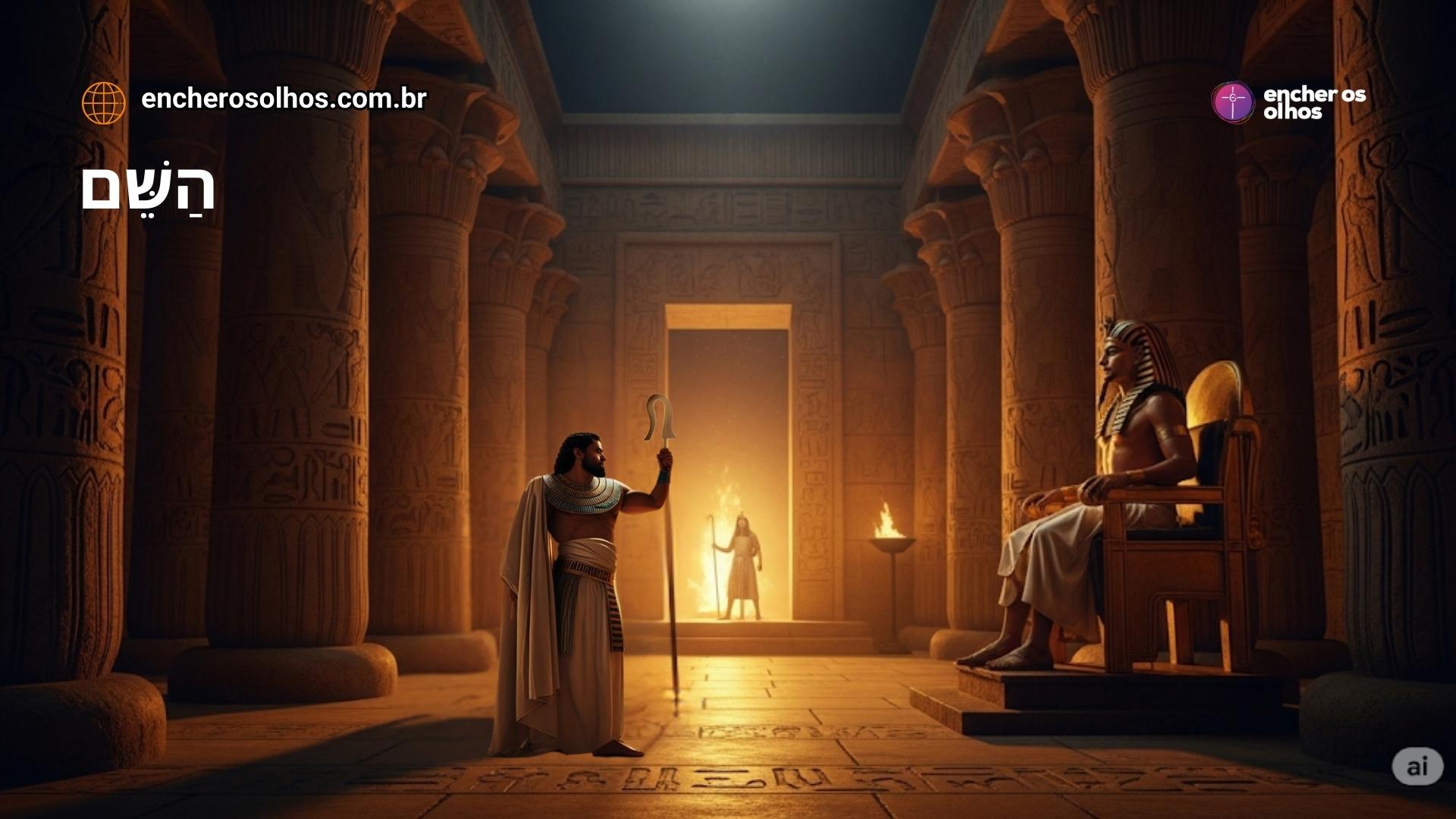 Quem é o Senhor? O desafio de Faraó e a resposta de Deus