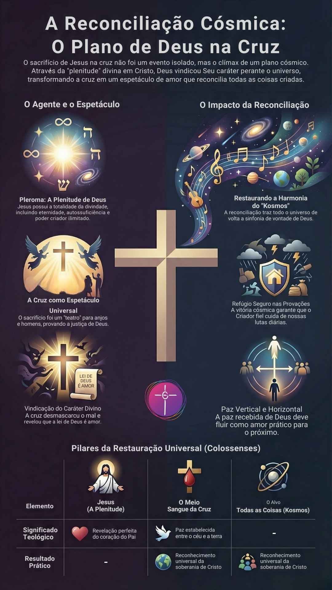 A Plenitude De Deus: Para Reconciliar Todas As Coisas Reconciliar Todas as Coisas: O Que Significa?