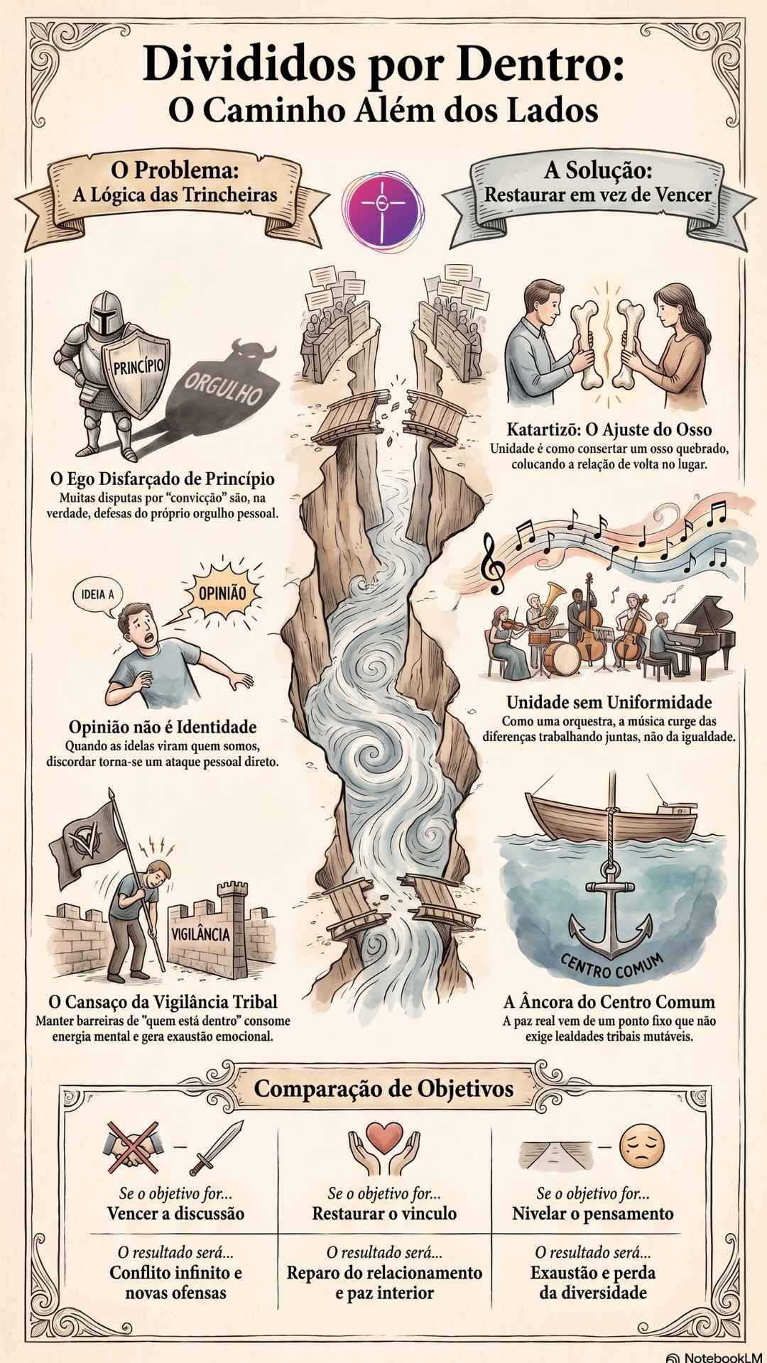 Divididos por Dentro: O Que Nos Falta Quando Escolhemos Lados